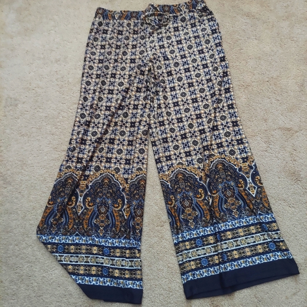 Roz & Ali Wideleg boho pants